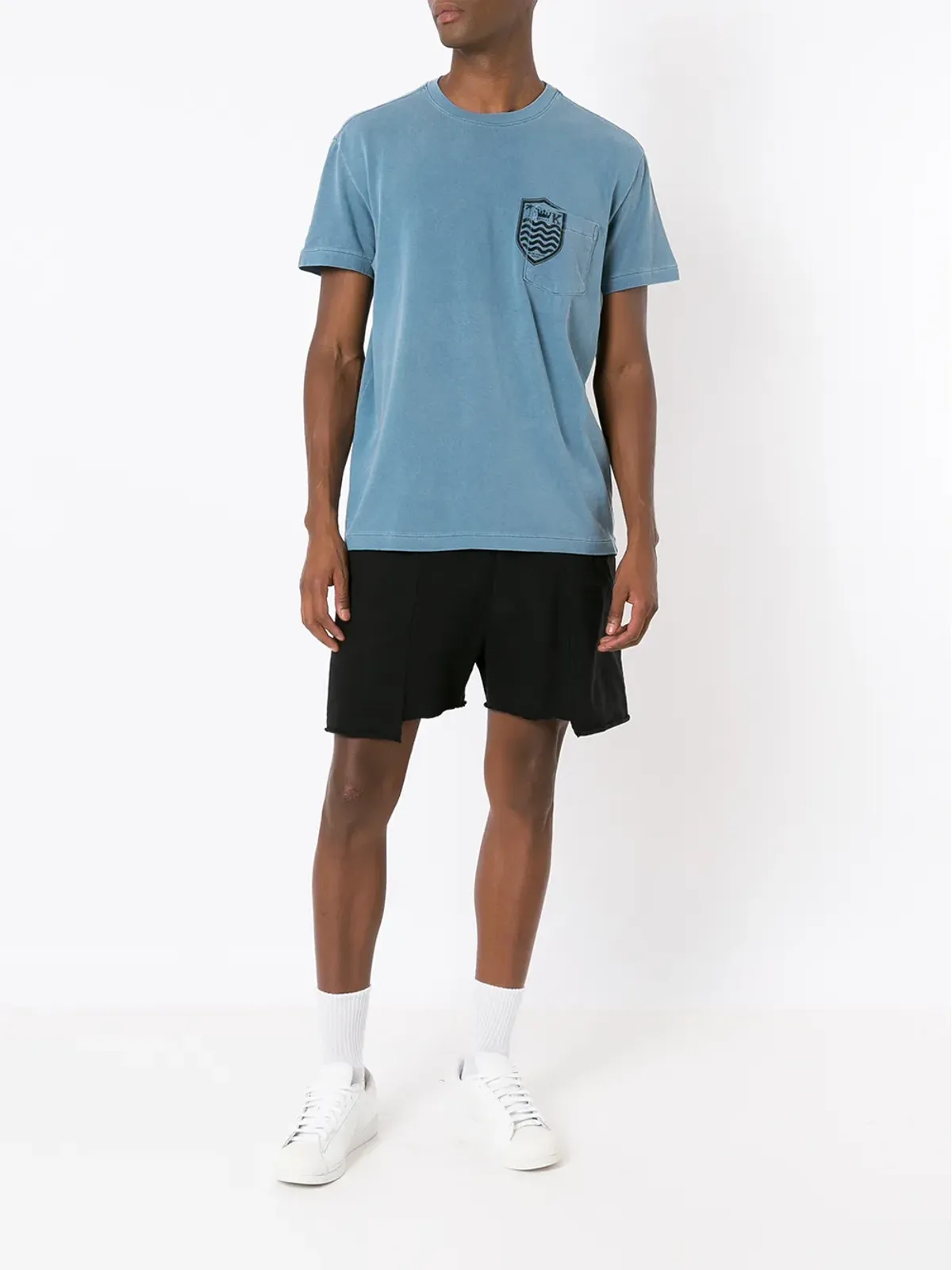 Osklen ロゴプリント胸ポケット Tシャツ - 画像2