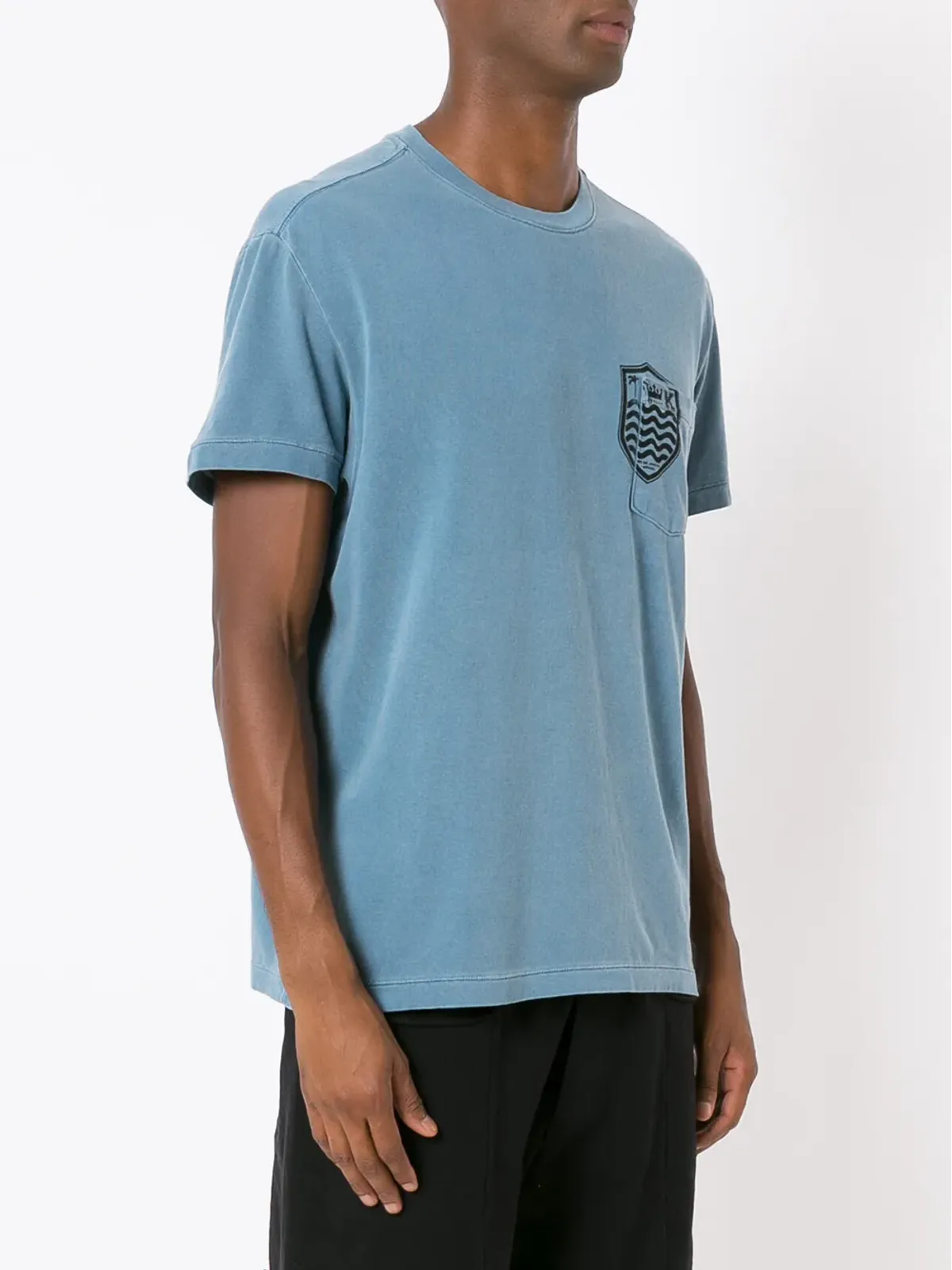 Osklen ロゴプリント胸ポケット Tシャツ - 画像3