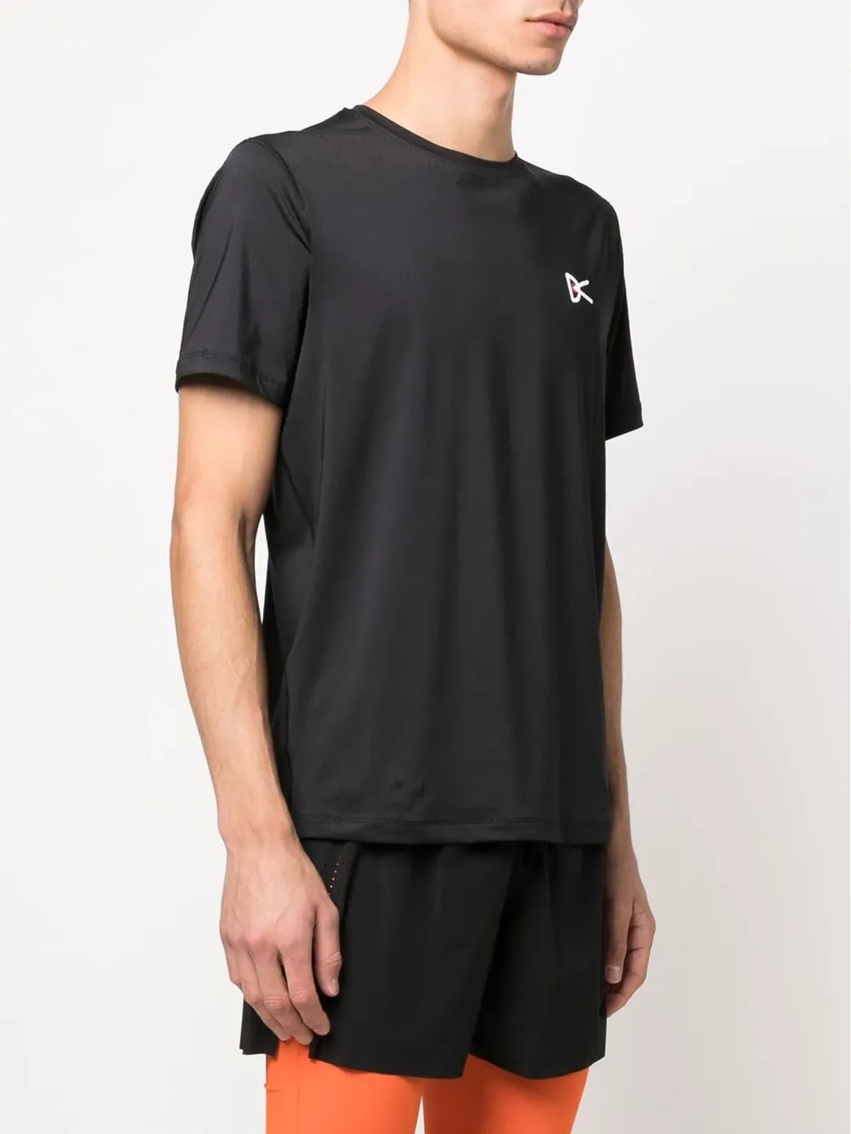 District Vision ロゴプリント Tシャツ ブラック - 画像3