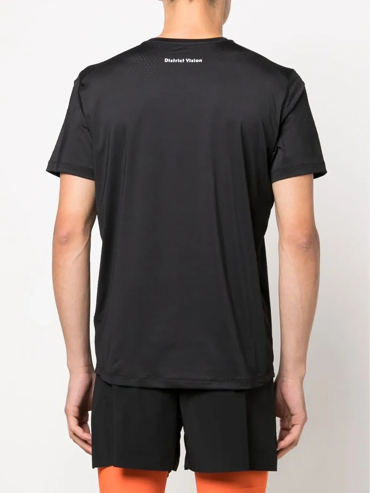 District Vision ロゴプリント Tシャツ ブラック - 画像4