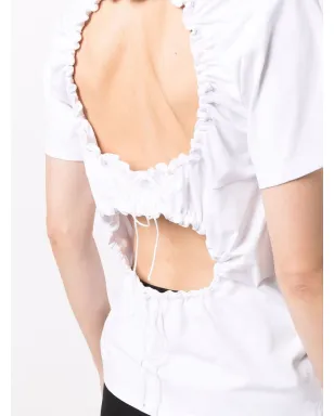Cecilie Bahnsen バックカットアウトTシャツ - サムネイル5