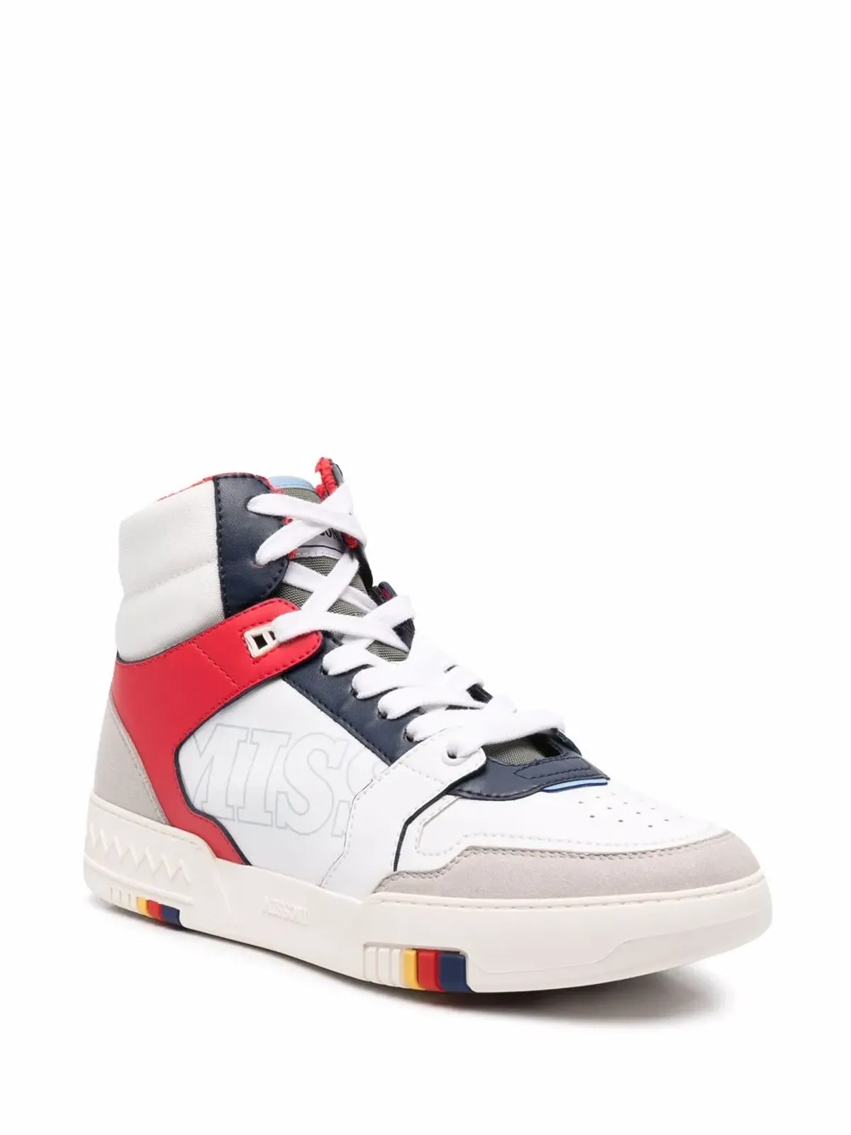 Missoni ハイトップパネルドスニーカー - 画像2