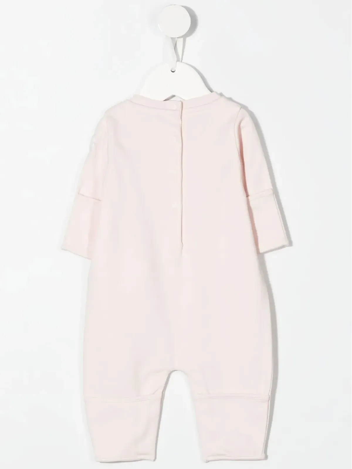 Moncler Enfant ロゴ刺繍入り綿ロンパース - 画像2