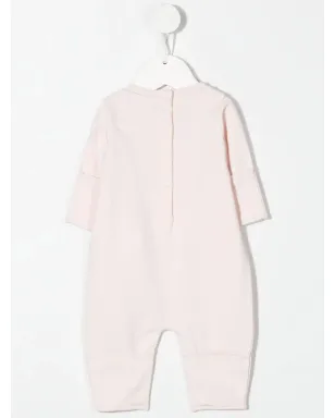 Moncler Enfant ロゴ刺繍入り綿ロンパース - サムネイル2