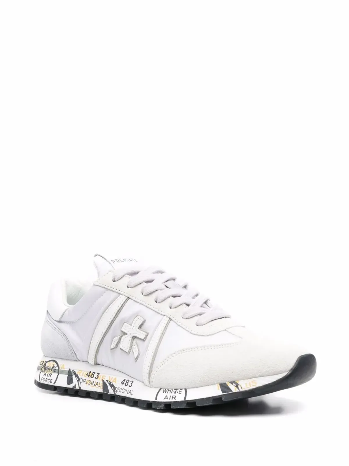 Premiata パネルド ロー・トップ スニーカー - 画像2