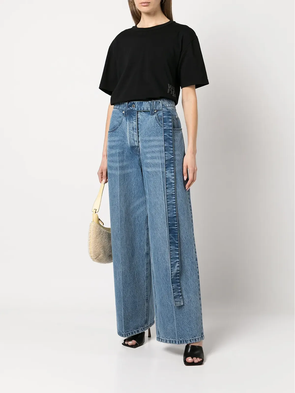 Alexander Wang ハイウエスト ワイドジーンズ - 画像2