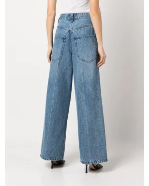 Alexander Wang ハイウエスト ワイドジーンズ - サムネイル4