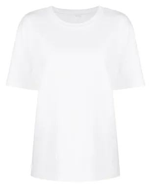 Alexander Wang ラバーライズド・ロゴ コットン Tシャツ - White - サムネイル1