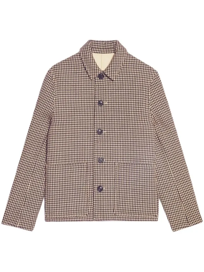 AMI Paris AMI Paris 千鳥格子柄シングルブレストジャケットの商品画像