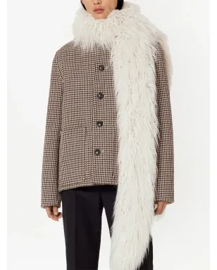 AMI Paris 千鳥格子柄シングルブレストジャケット - サムネイル3