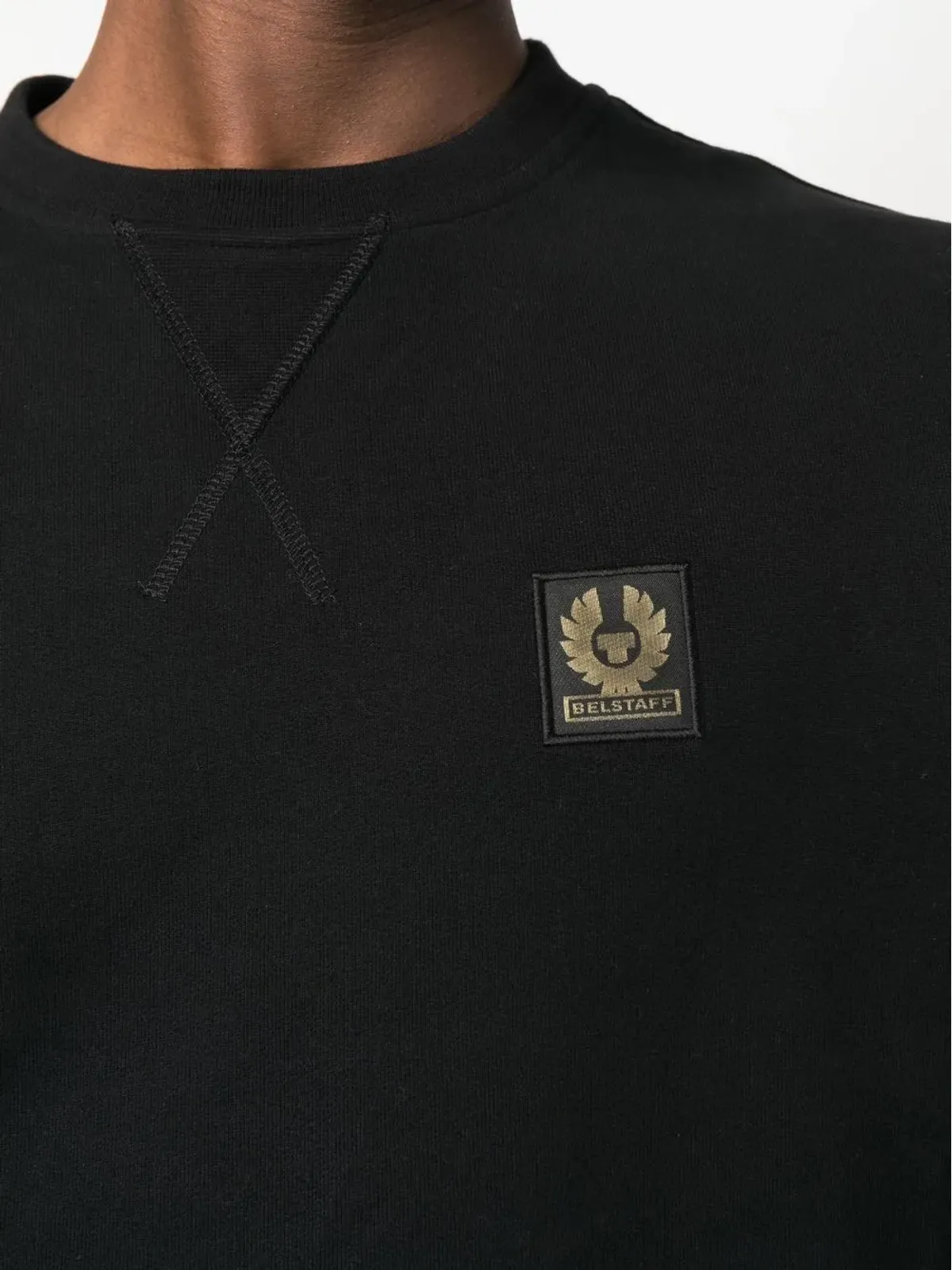 Belstaff ロゴパッチ コットン スウェットシャツ - 画像5