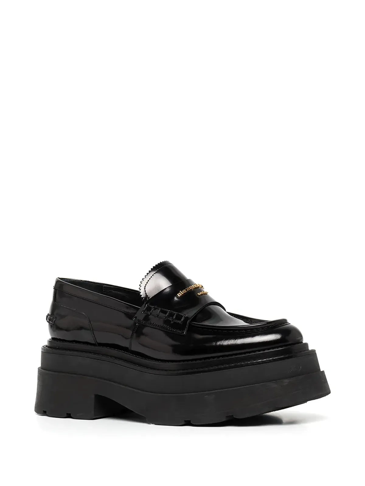 Alexander Wang チャンキーソール レザー ローファー - 画像2