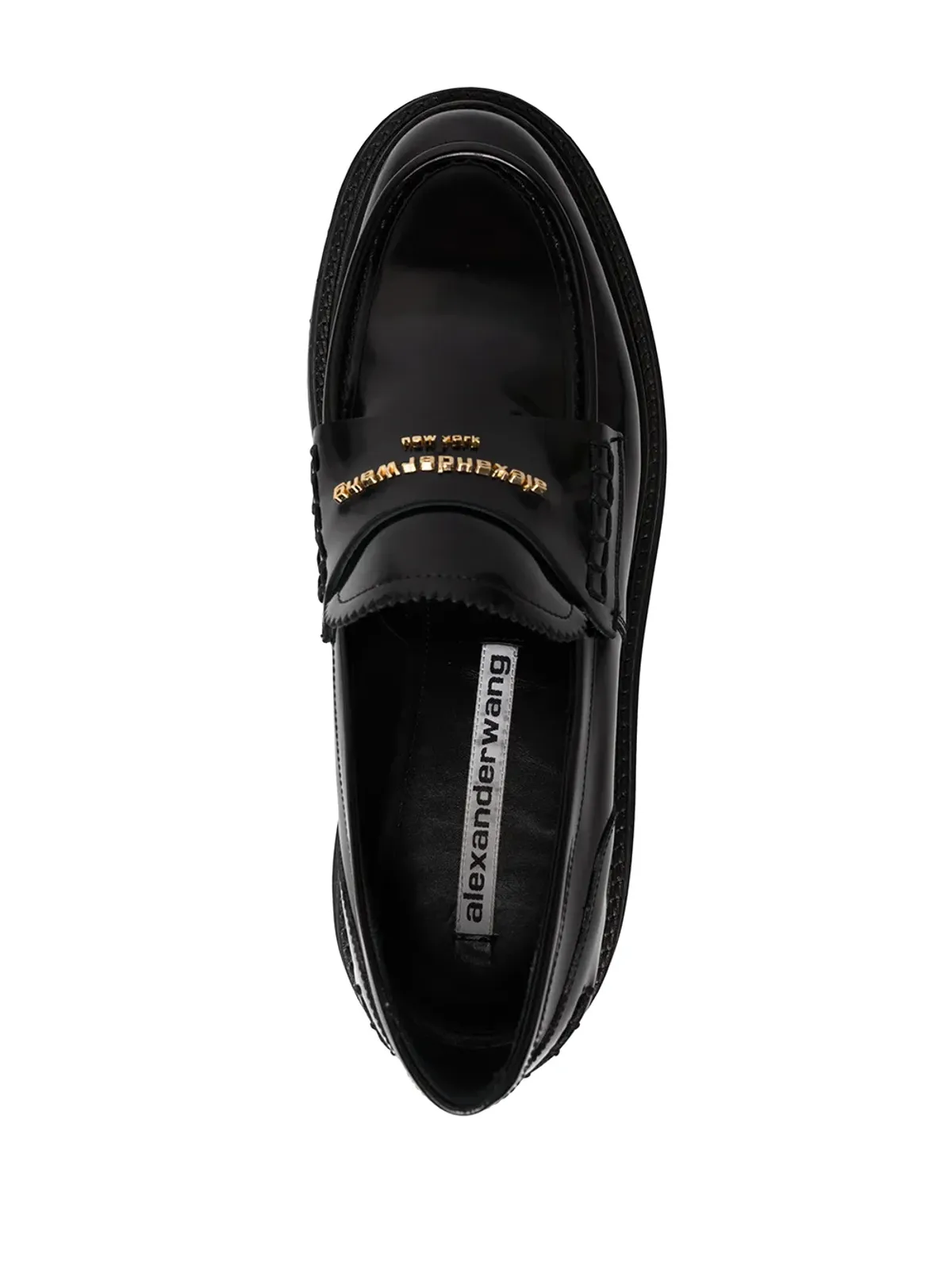Alexander Wang チャンキーソール レザー ローファー - 画像4