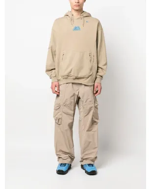 Nike X Off-White スウッシュロゴディテールのフーディー - サムネイル2