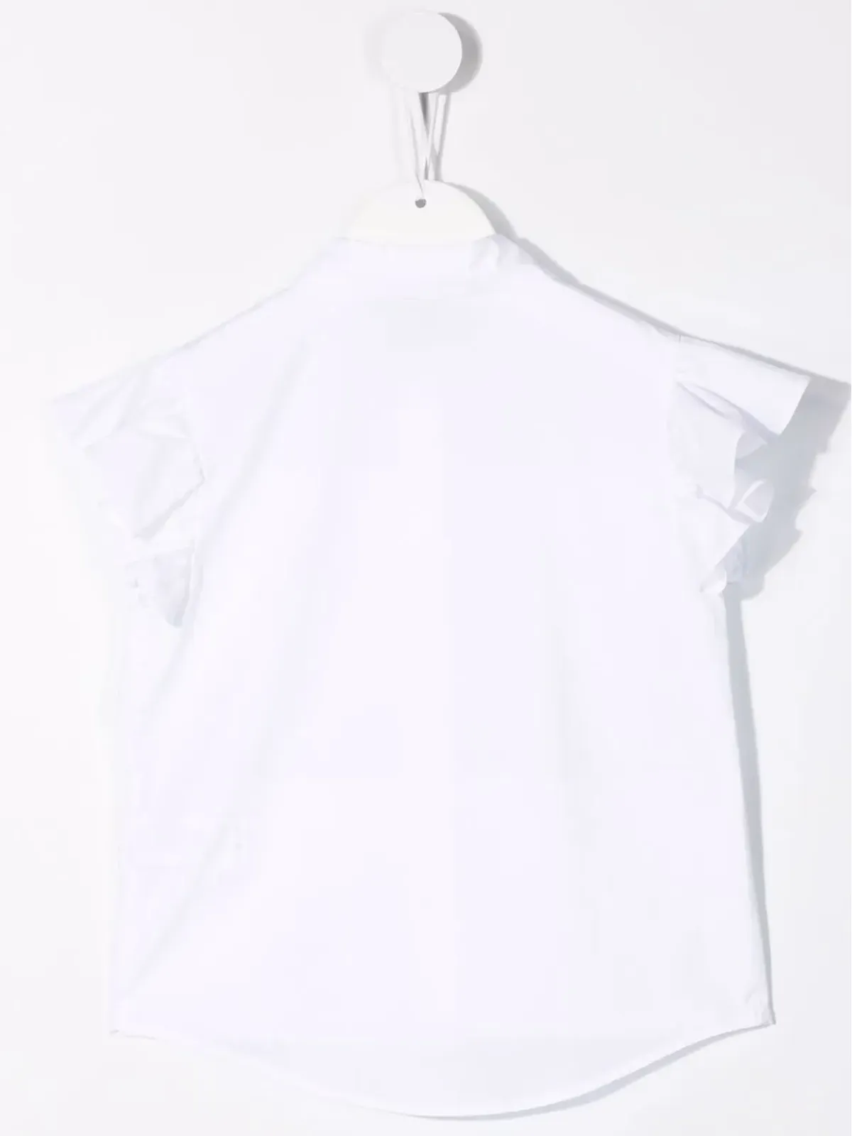 ELIE SAAB JUNIOR ruffled-trim sleeveless shirt - 画像2