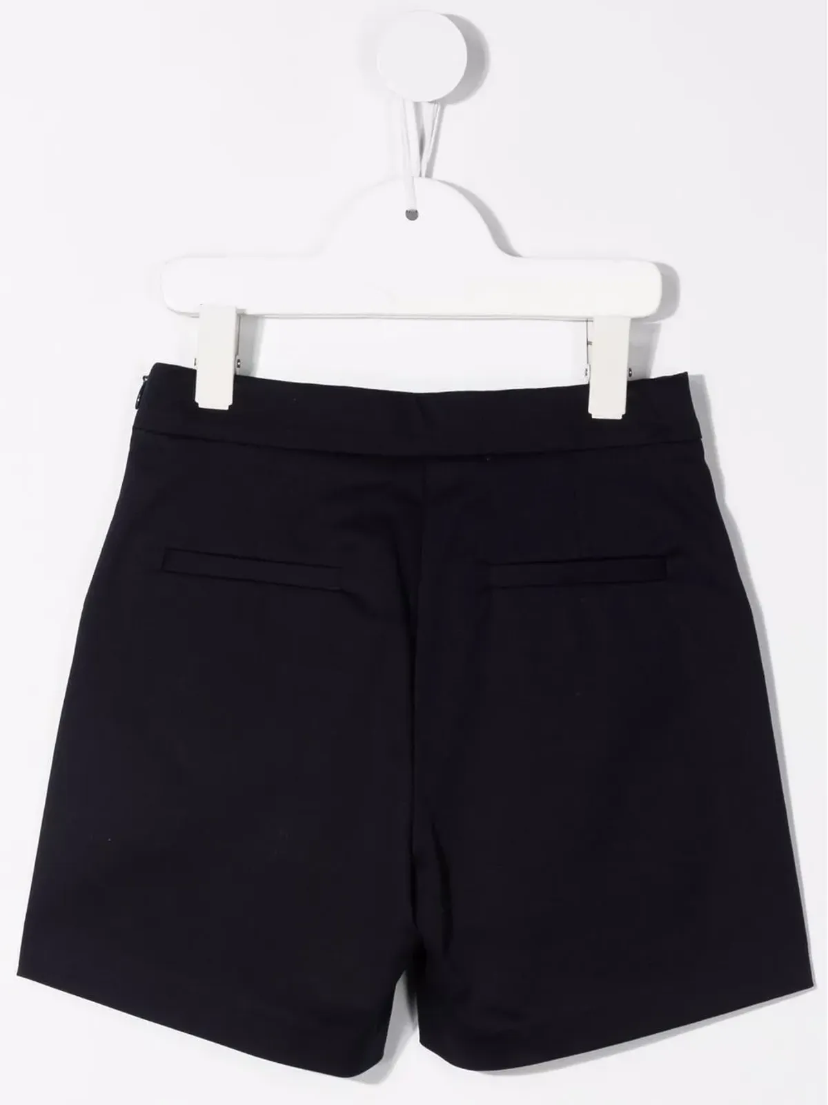 ELIE SAAB JUNIOR ダブルボタンストライプショーツ ブルー - 画像2