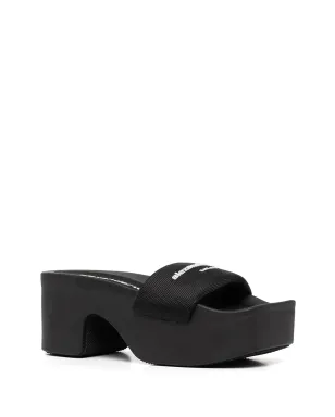 Alexander Wang ロゴプリント ストラップサンダル - サムネイル2