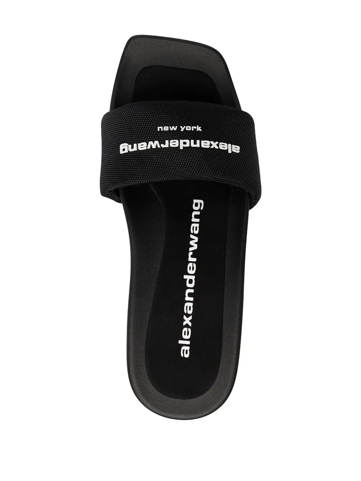 Alexander Wang ロゴプリント ストラップサンダル - 画像4