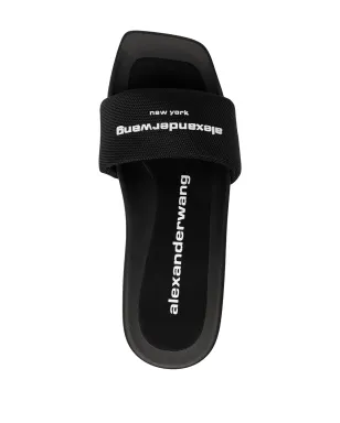Alexander Wang ロゴプリント ストラップサンダル - サムネイル4