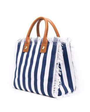 Melissa Odabash Porto Cervoストライプ トートバッグ - サムネイル3