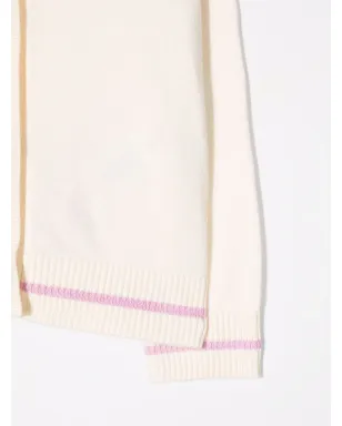 Burberry Kids チェック柄ロンパース（ピンク） - サムネイル4