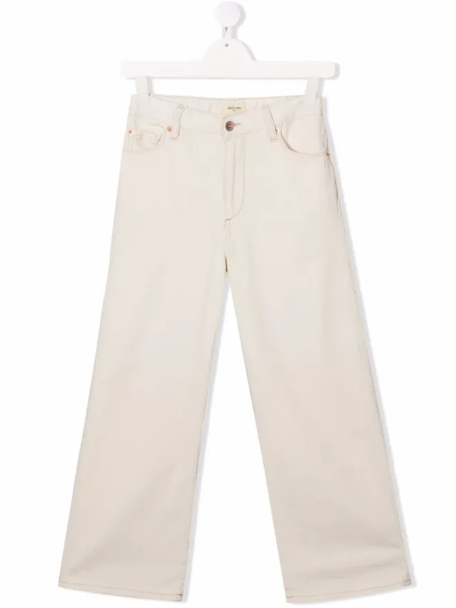 Bellerose Bellerose TEEN コットンストレートレッグパンツの商品画像