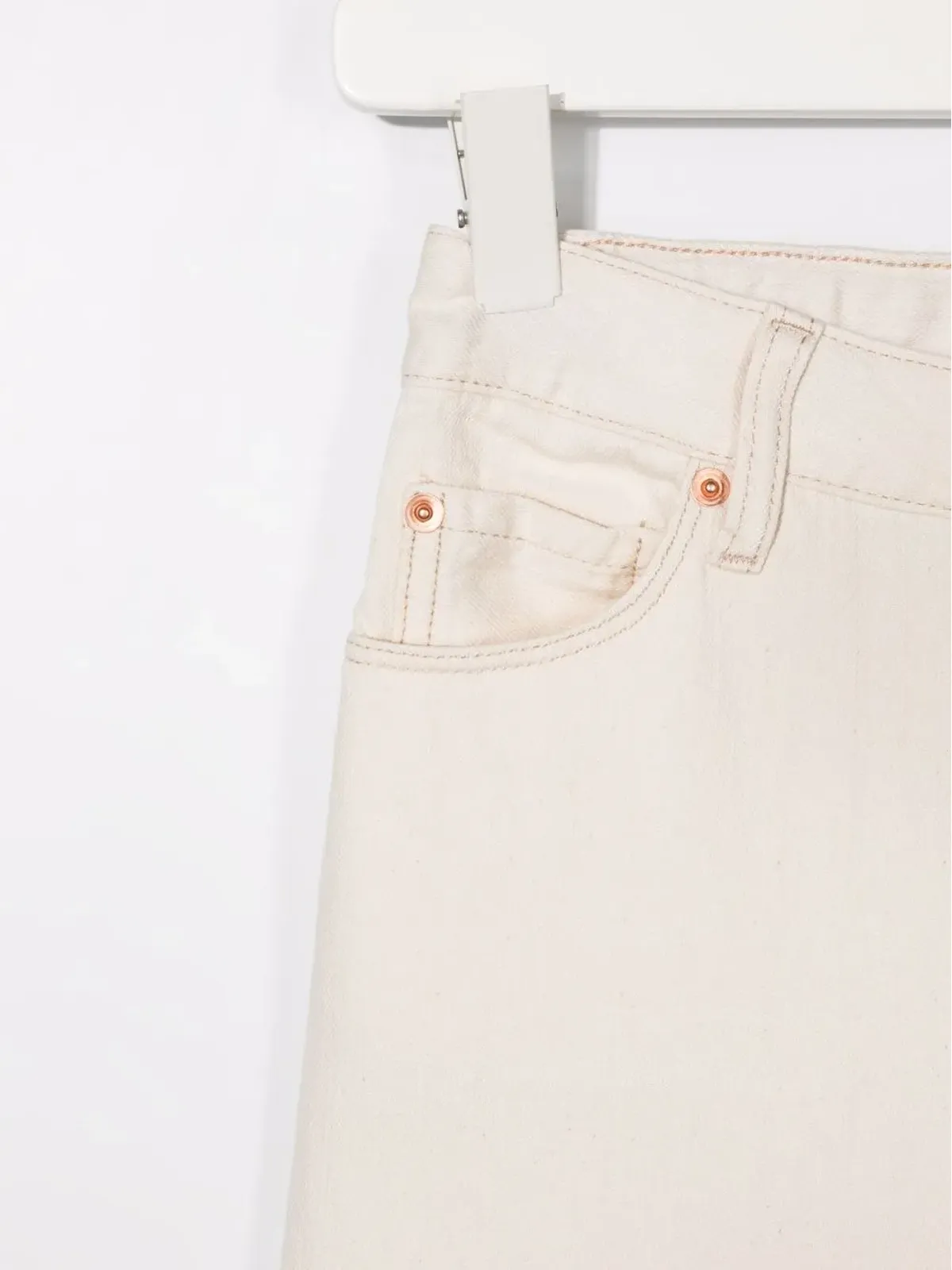 Bellerose TEEN コットンストレートレッグパンツ - 画像3