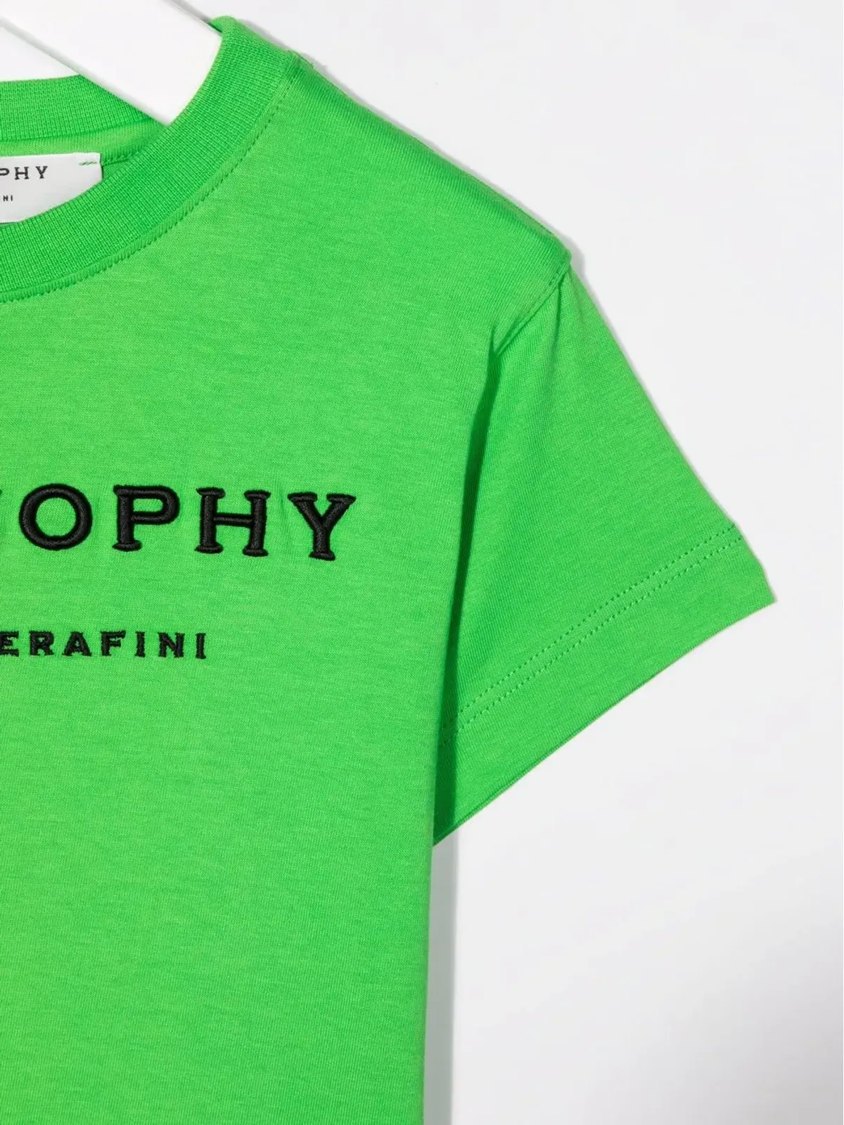Philosophy Di Lorenzo Serafini Kids 刺繍ロゴ コットン Tシャツ - 画像3