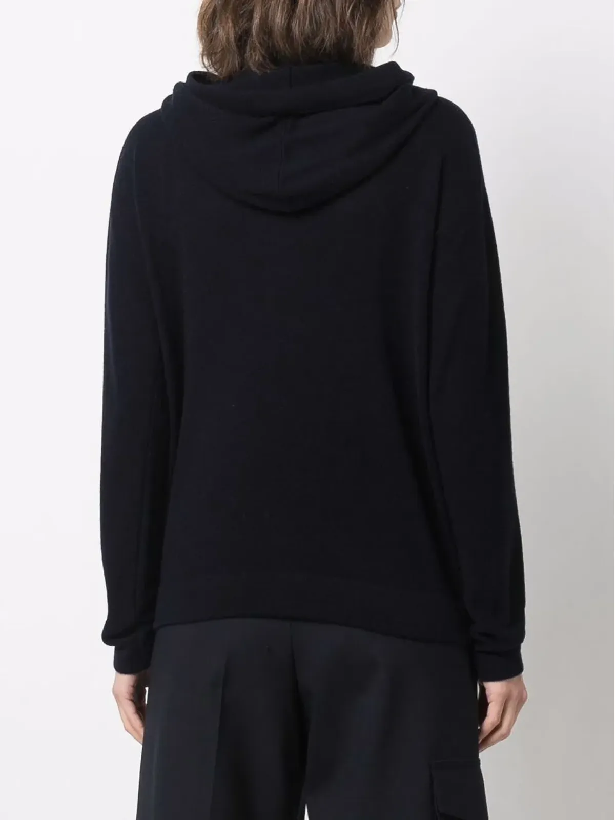 Allude ジップアップウールフーディー - 画像4