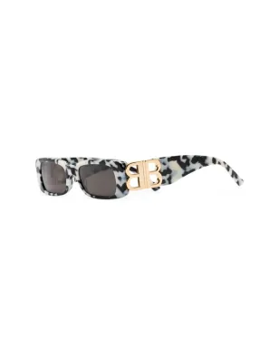 Balenciaga Eyewear Dynasty レクタンギュラーフレーム サングラス - サムネイル2