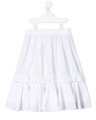 MM6 Maison Margiela Kids ツートーン・フリルスカート - サムネイル1