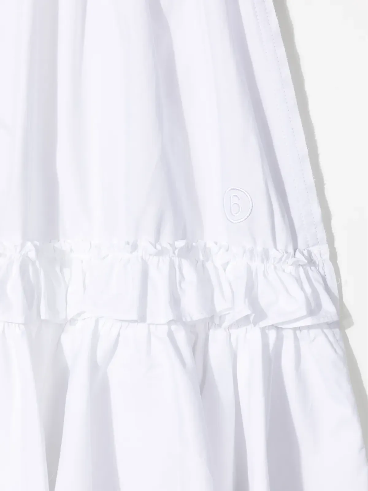 MM6 Maison Margiela Kids ツートーン・フリルスカート - 画像3