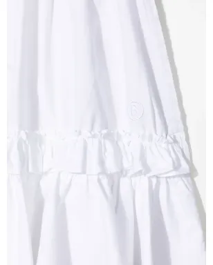 MM6 Maison Margiela Kids ツートーン・フリルスカート - サムネイル3
