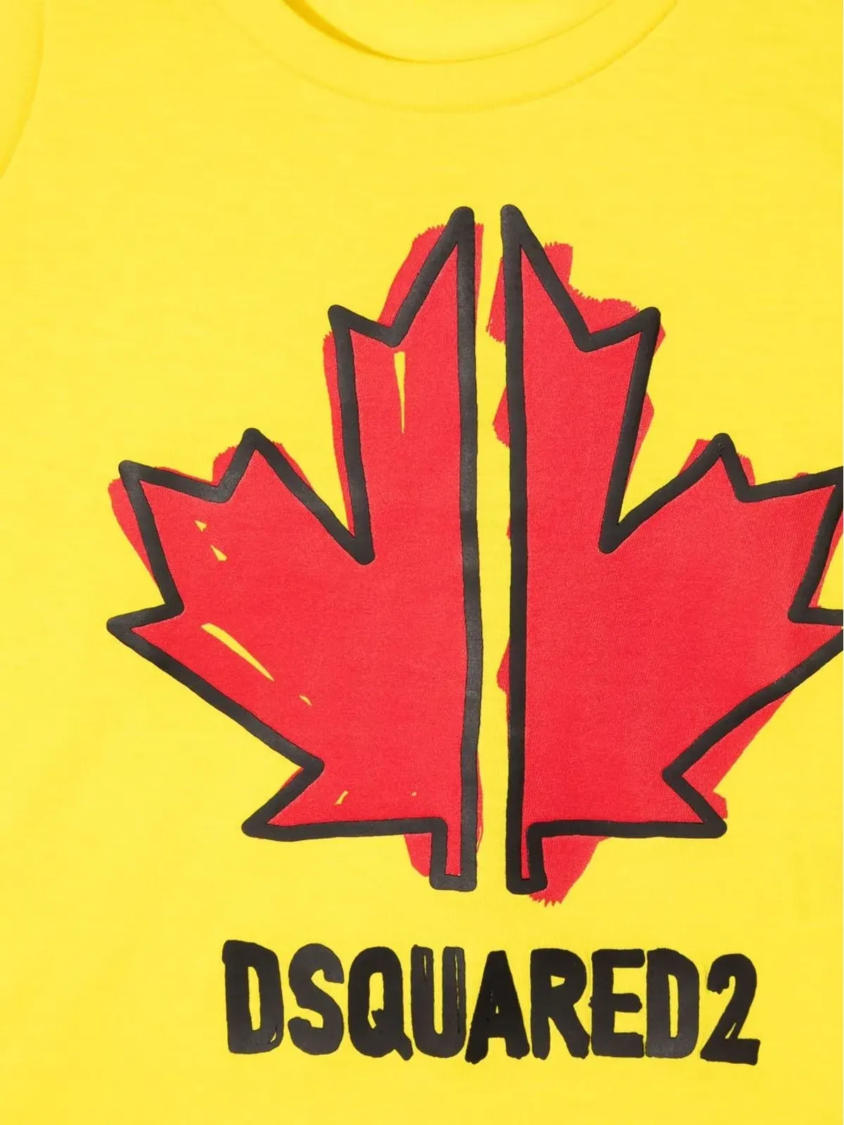 DSQUARED2 KIDS ロゴプリント コットンタンクトップ - Yellow - 画像3