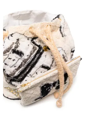CHANEL Pre-Owned 1992 キルテッド タオリング バックパック - サムネイル5