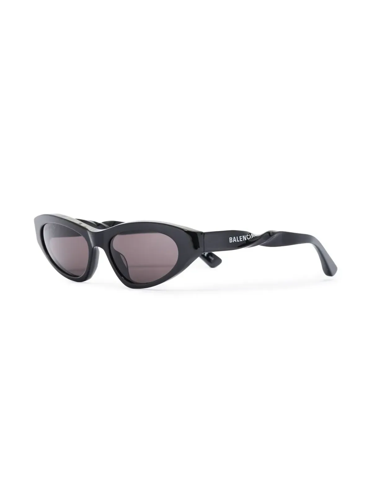 Balenciaga Eyewear Twist ロゴプリント サングラス - 画像3