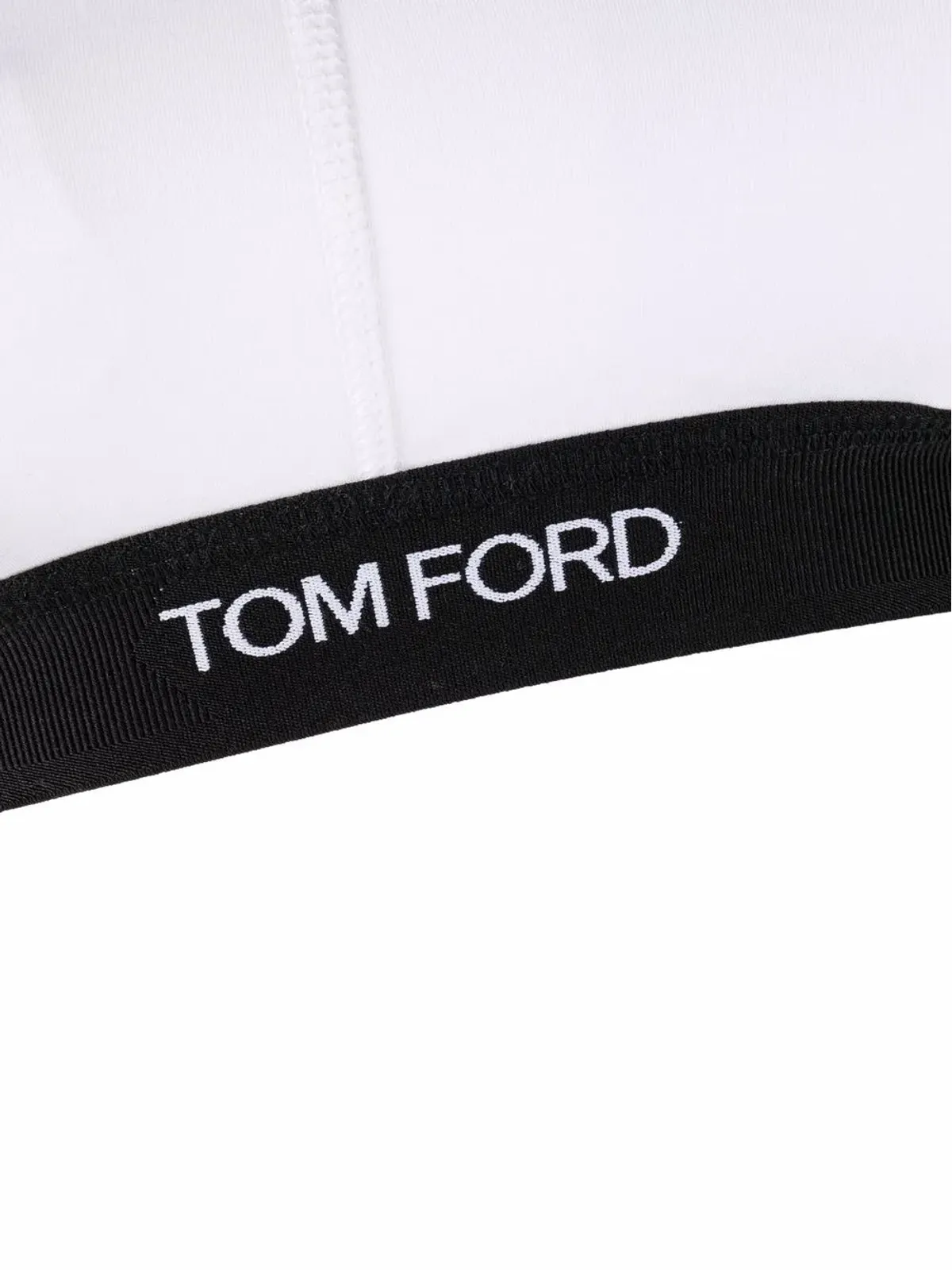TOM FORD ツートーン バンドゥ ブラ - 画像3