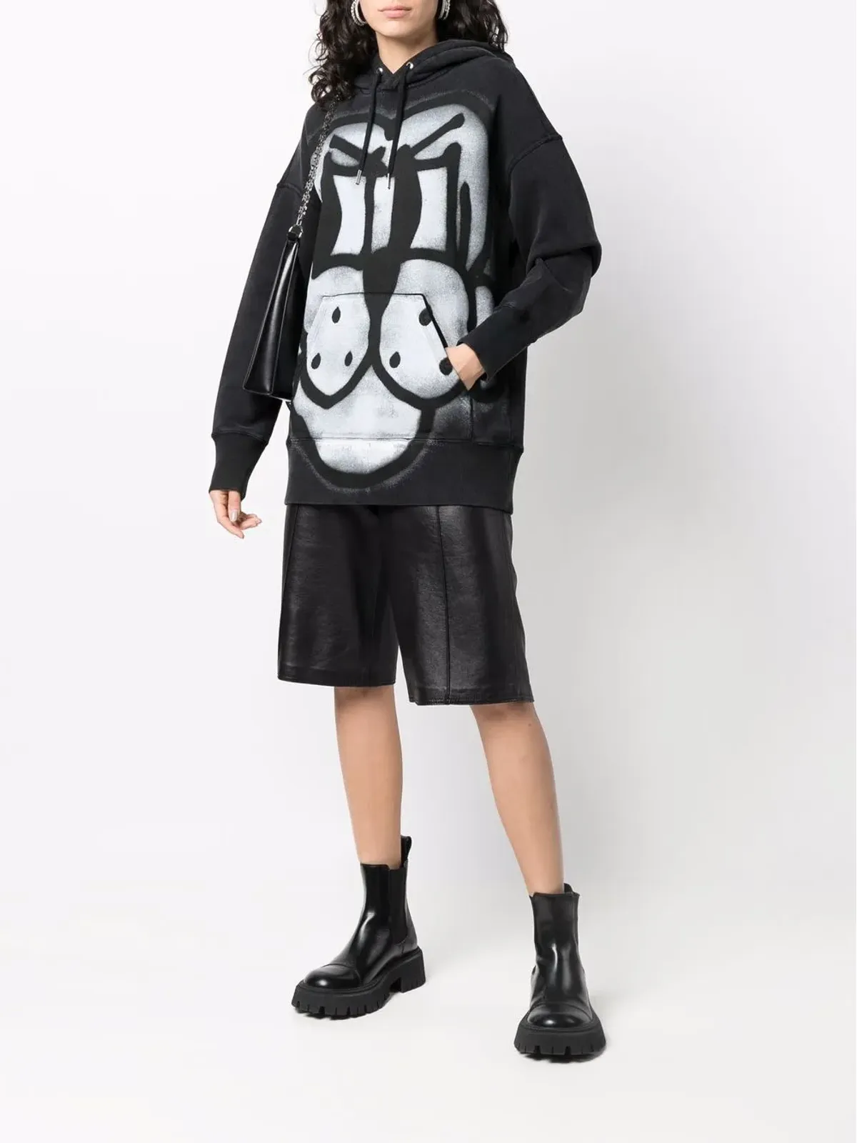 Givenchy チト ドッグプリント フーディ - 画像2