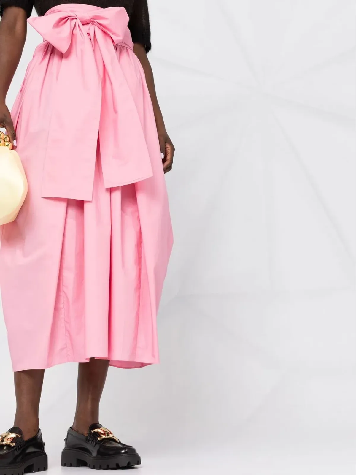 Cecilie Bahnsen Junita poplin tulip skirt - Pink - 画像5