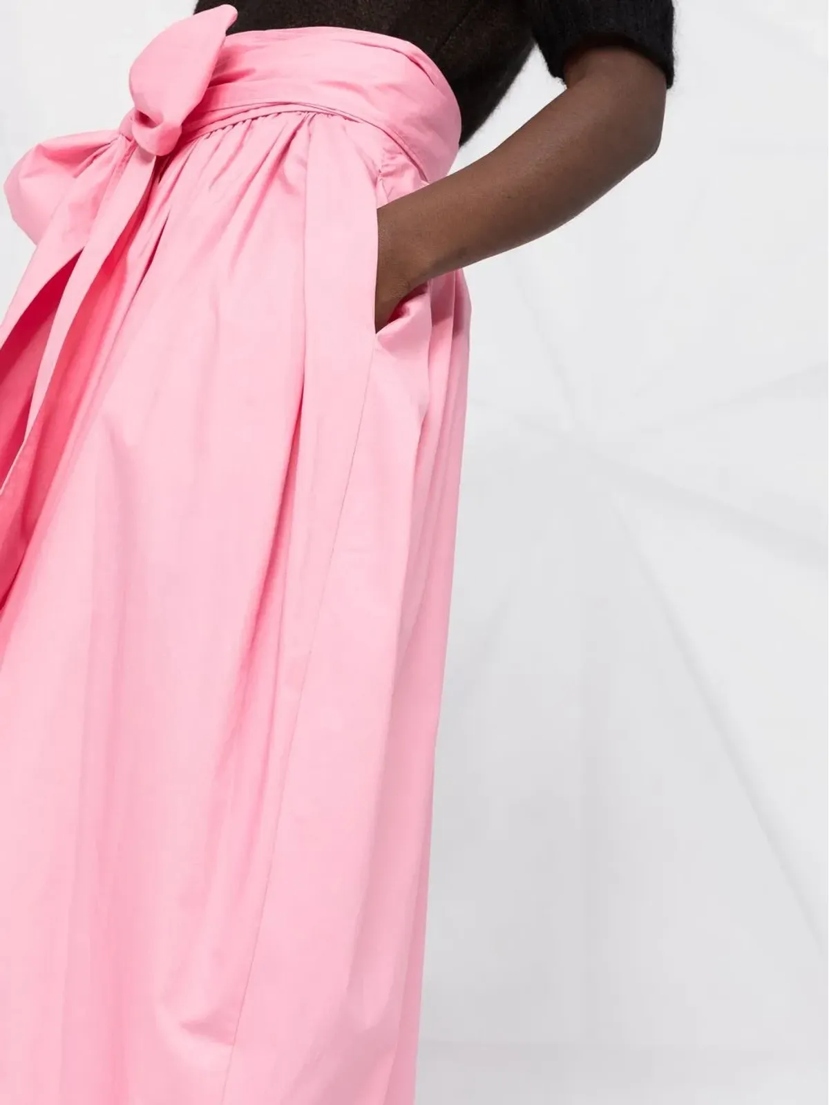 Cecilie Bahnsen Junita poplin tulip skirt - Pink - 画像3
