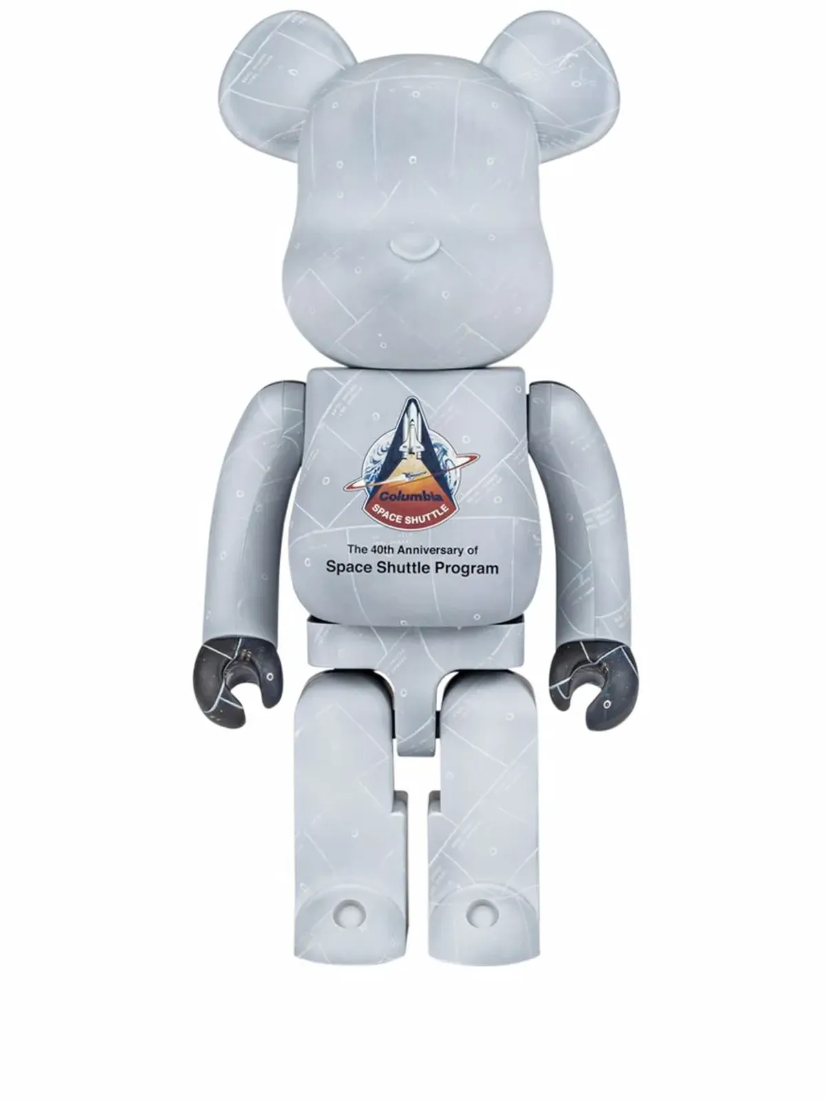 MEDICOM TOY BE@RBRICK Space Shuttle 1000% フィギュア - 画像1