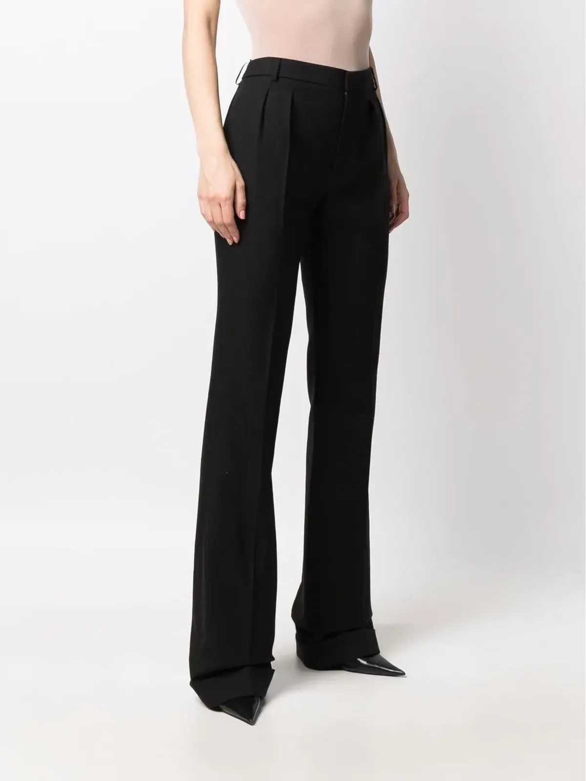 Saint Laurent テーラードストレートパンツ - 画像3