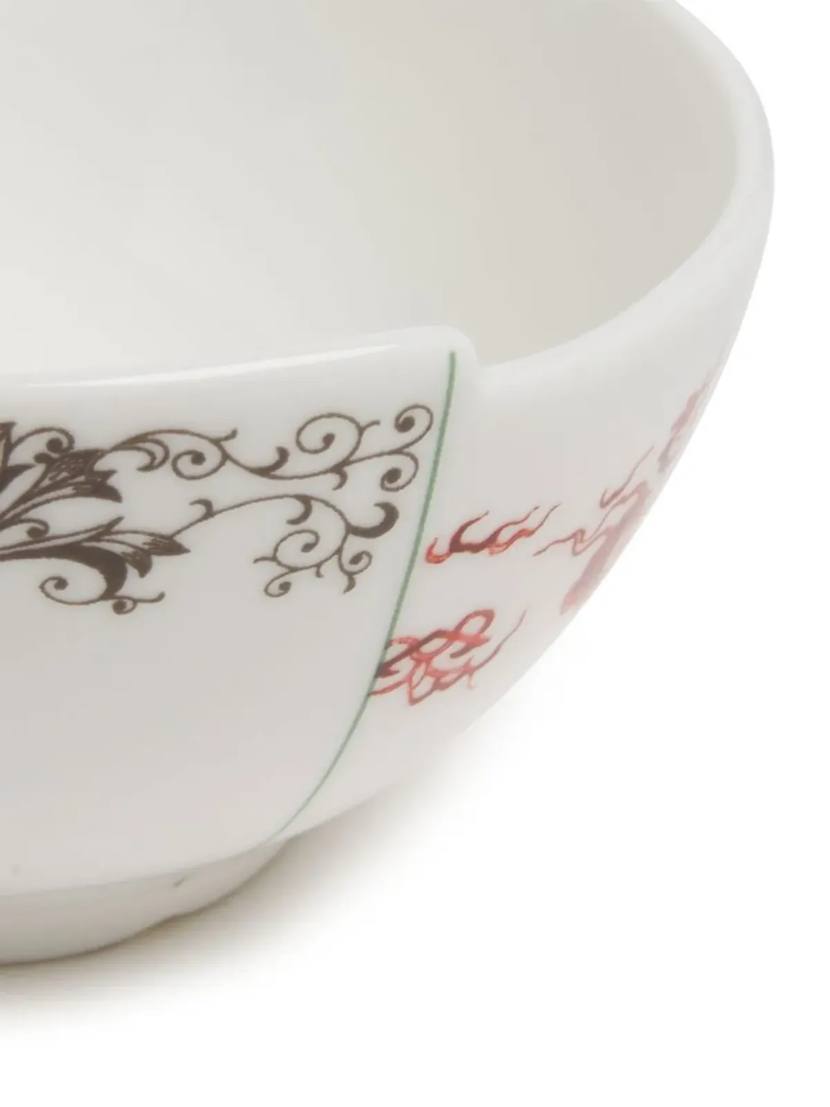 Seletti ハイブリッド ゾラ ティーカップとソーサー - 画像3
