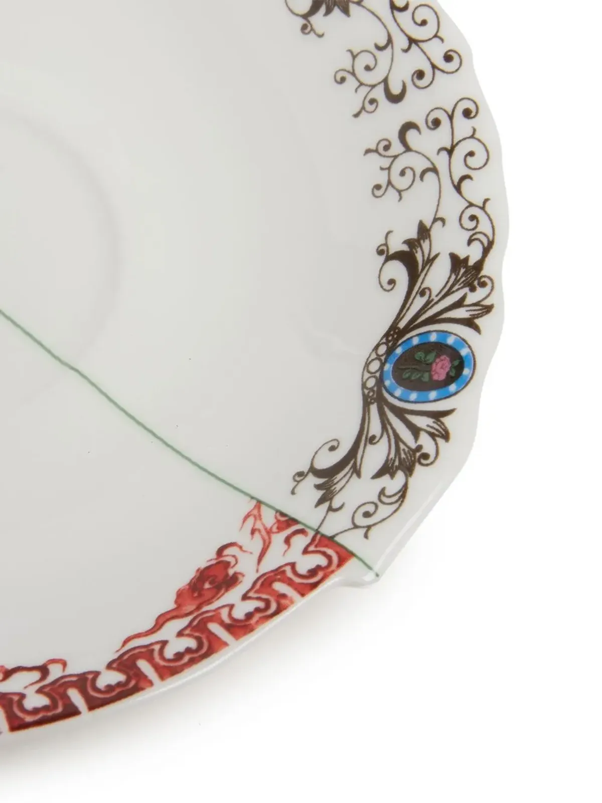 Seletti ハイブリッド ゾラ ティーカップとソーサー - 画像4