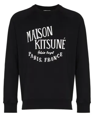 Maison Kitsuné ロゴプリント長袖スウェットシャツ - サムネイル1