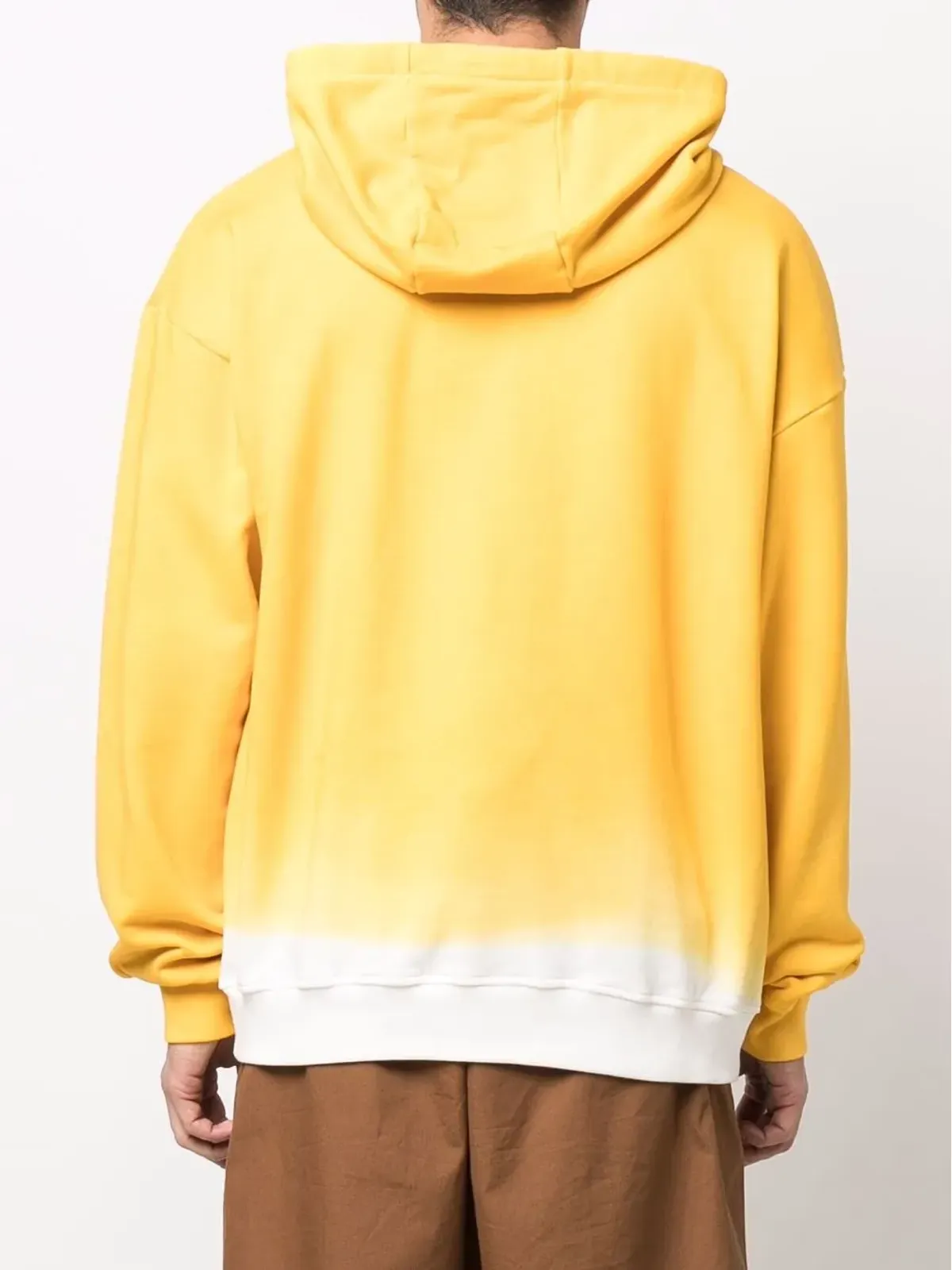 Nick Fouquet 刺繍デザインフーディ - Yellow - 画像4