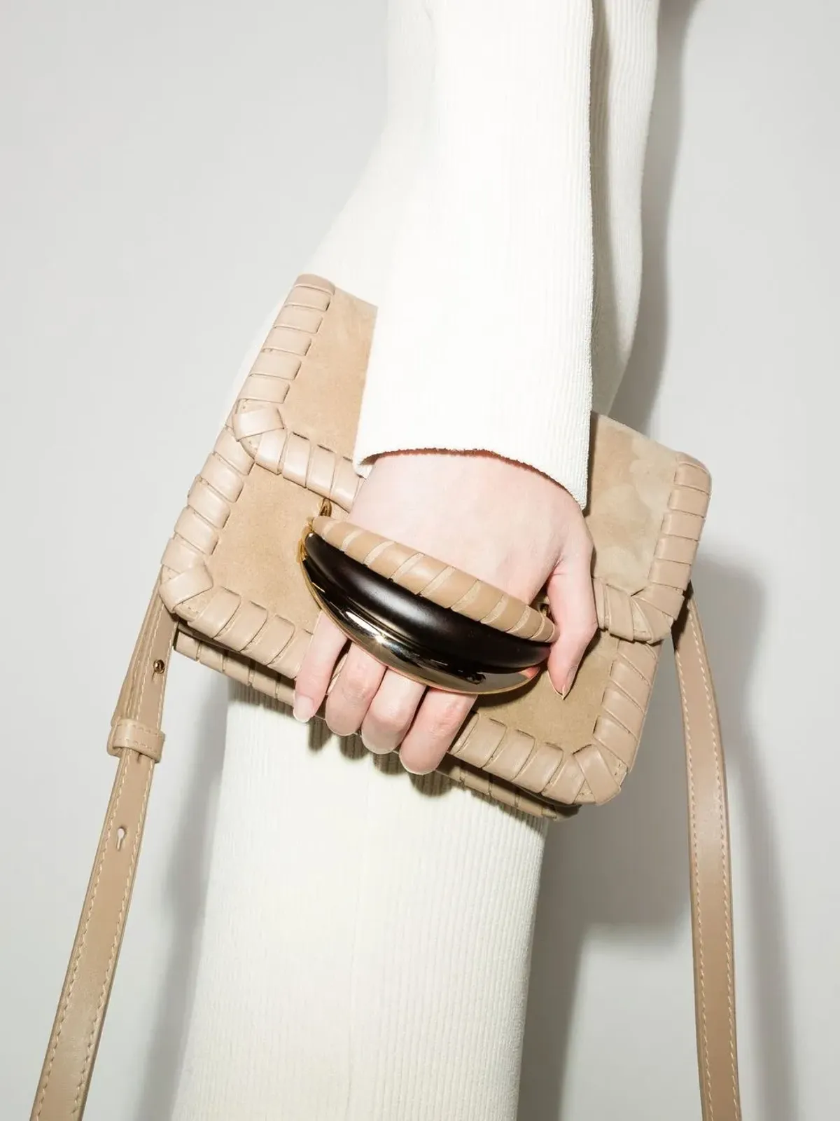 Chloé Kattie レザー クラッチバッグ - 画像2