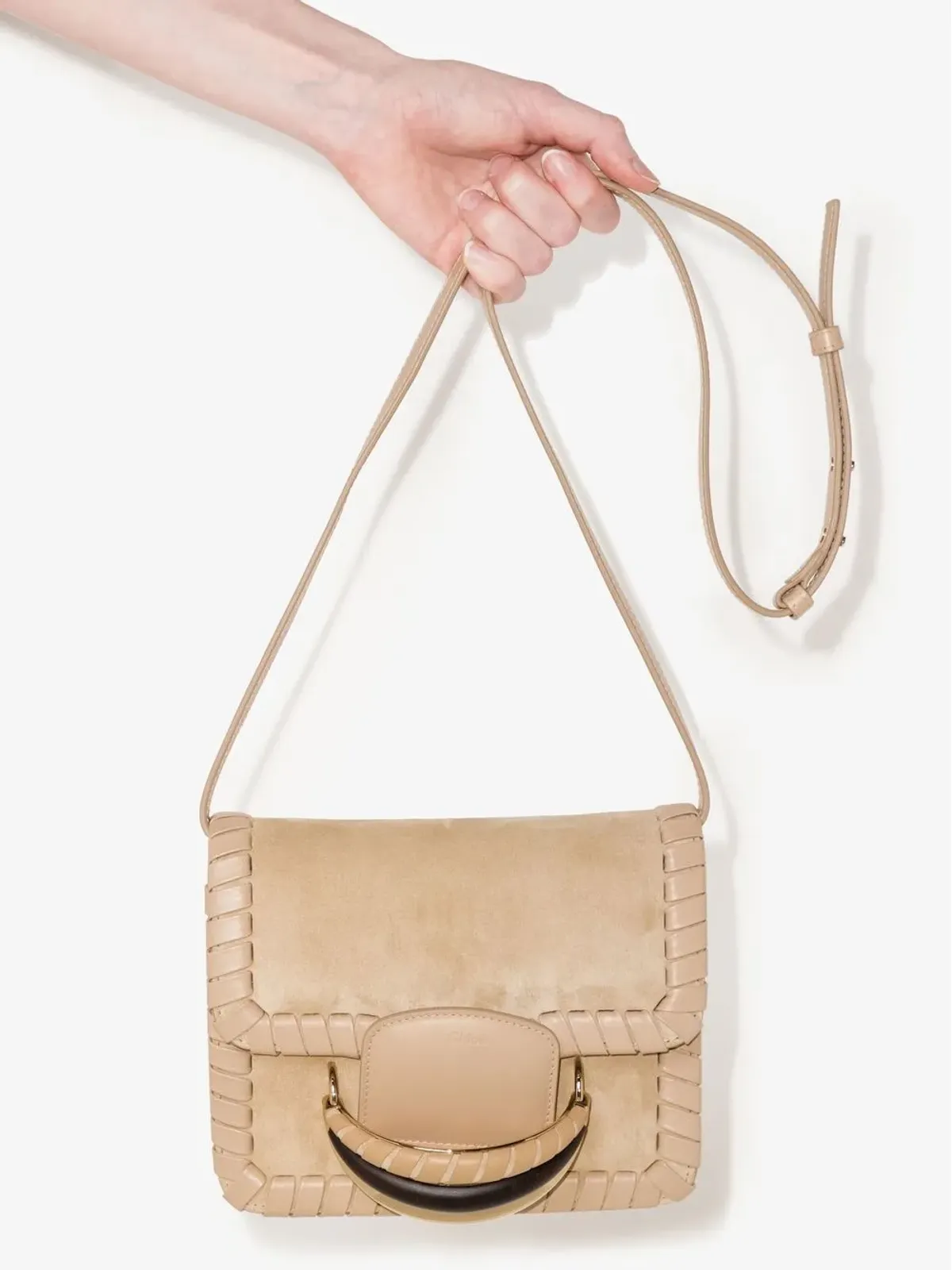 Chloé Kattie レザー クラッチバッグ - 画像4