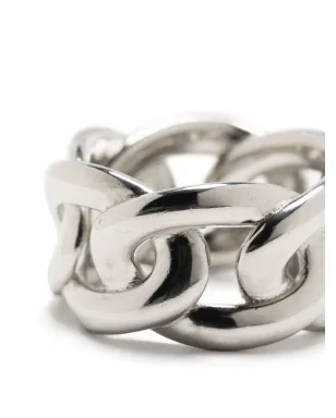 Goossens lhassa chunky-link ring - Silver - サムネイル3
