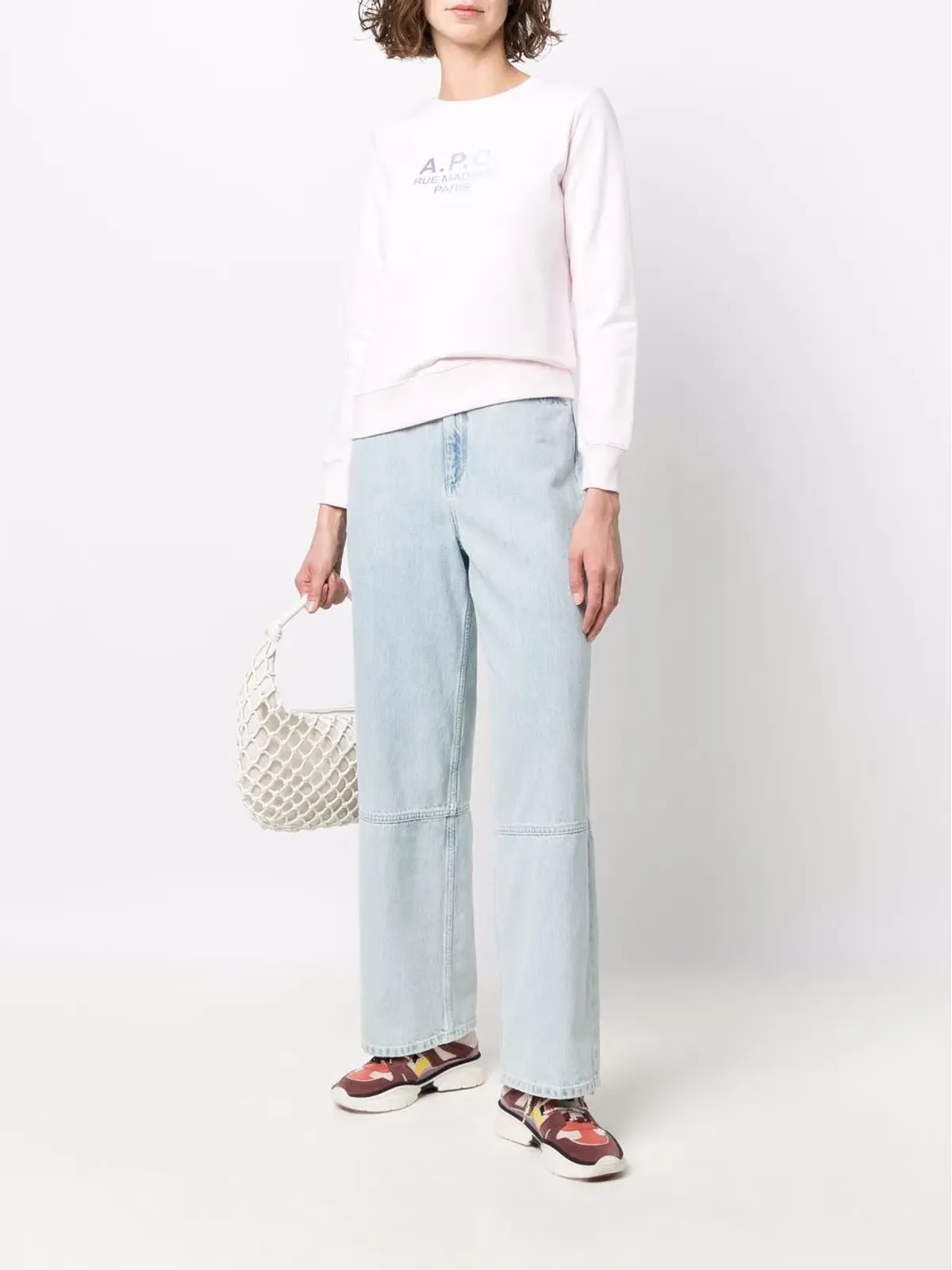 A.P.C. Rue Madame Paris コットン スウェットシャツ - 画像2
